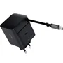Trust Maxo Cargador de Pared 65 W USB-C con Cable Retráctil Negro